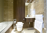 Stylish and Furnished Bathrooms At Kew Bridge, Knightsbridge